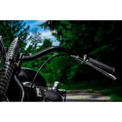 Chromed Steel Brake And Clutch Blade Levers Control Set For 1 Inch Bars -Motorcycle Equipment Store 000882 EMGO ChromedSteelBrakeandClutchBladeLeversControlSetfor1inchBars 5