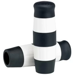 Flying Monkey Grips - Black And White Stripes - 1 Inch