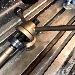 No.11 Motorcycle Neck Bearing Cup Installer -Motorcycle Equipment Store 010848 Fast Eddy Co Motorcycle Neck BearingCup Installer Installed 1