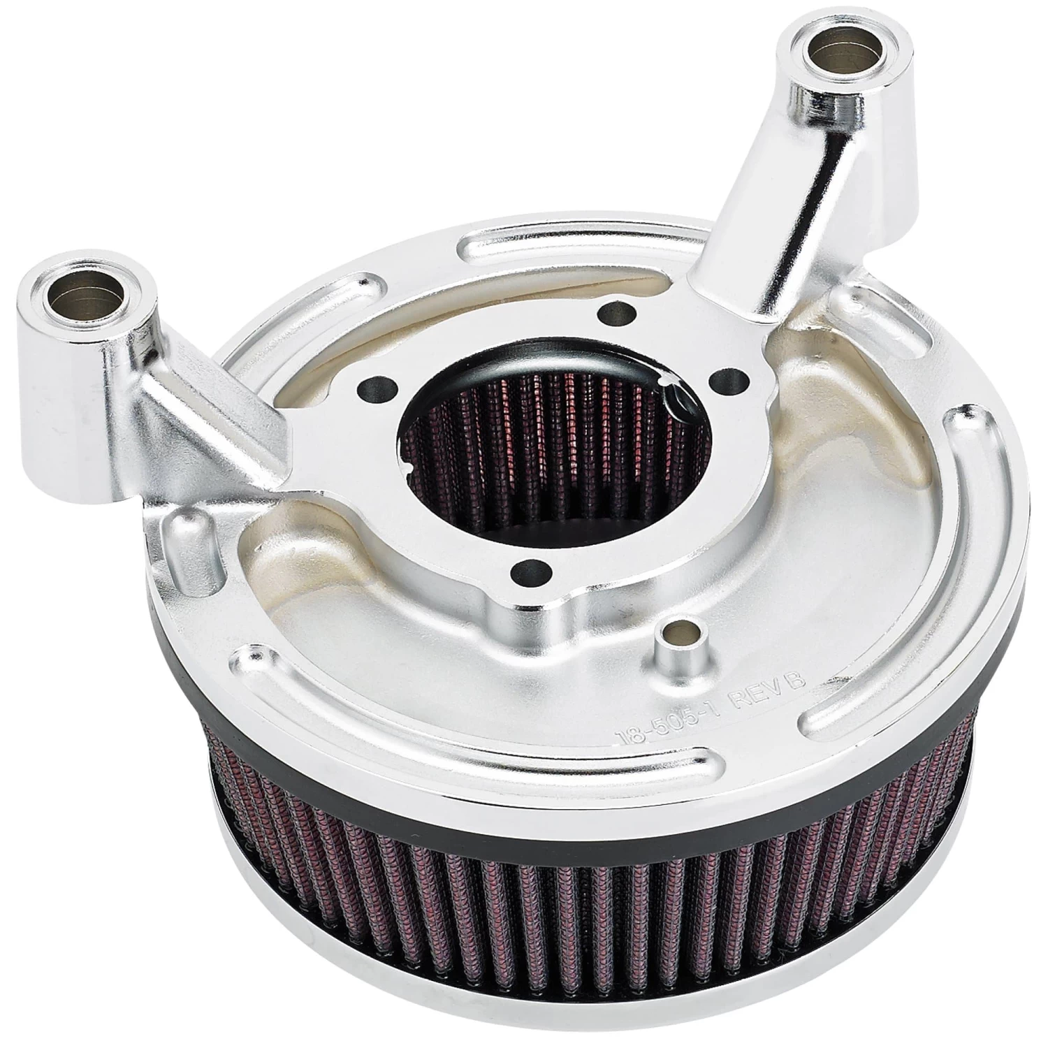 Big Sucker Stage 1 Air Filter Kit - Chrome - 1999-2017 Harley-Davidson Twin Cam 5 Big Sucker Stage 1 Air Filter Kit - Chrome - 1999-2017 Harley-Davidson Twin Cam - Image 5