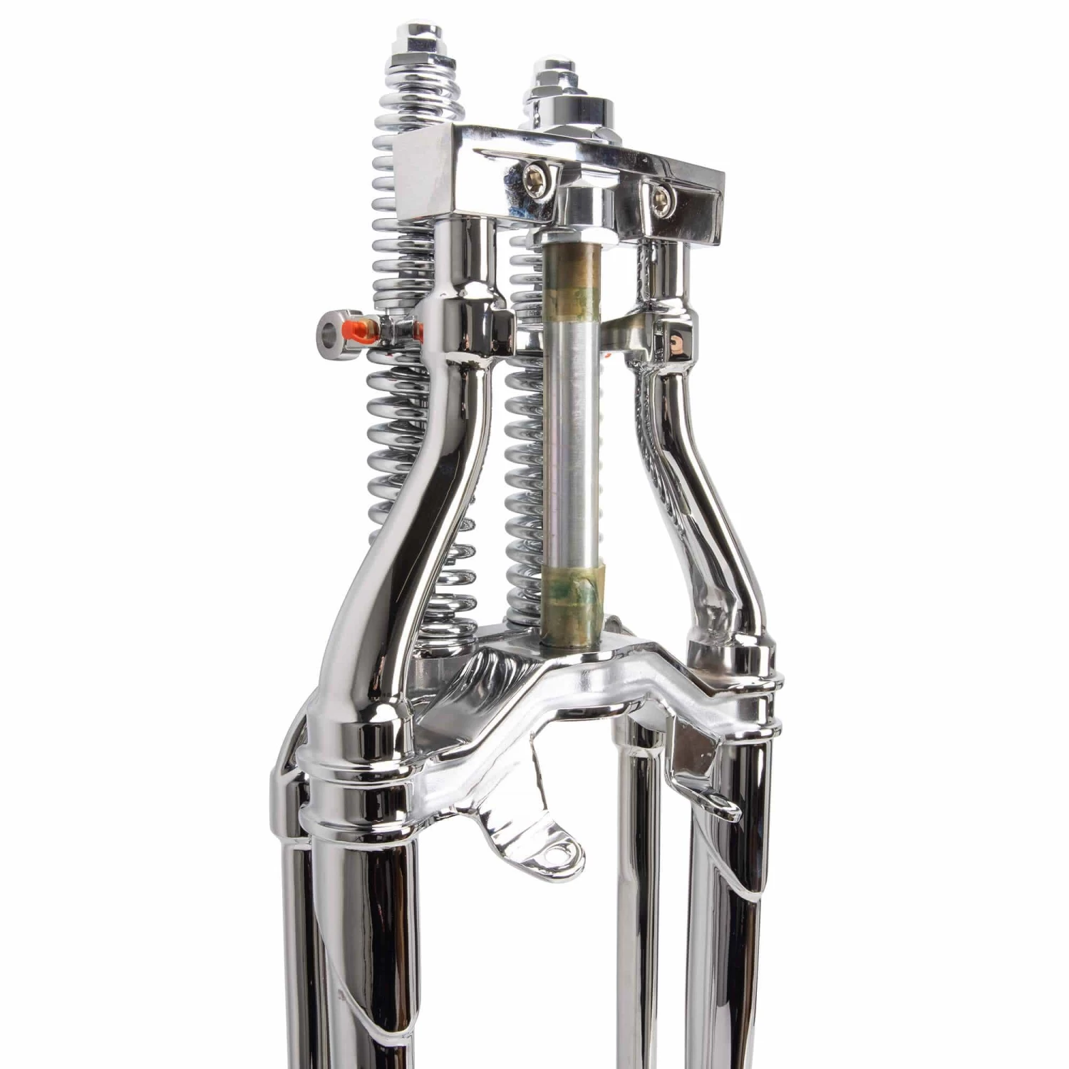 Hardbody Antique Style Springer Front End - 2 Inch Under Length - Chrome 10 Hardbody Antique Style Springer Front End - 2 Inch Under Length - Chrome - Image 10