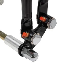 Hardbody Antique Style Springer Front End - 2 Inch Under Length - Black -Motorcycle Equipment Store 011520 Mid USA Hardbody Antique Style Springer Front End 2 Inch Under Length Black 6