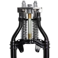 Hardbody Antique Style Springer Front End - 2 Inch Under Length - Black -Motorcycle Equipment Store 011520 Mid USA Hardbody Antique Style Springer Front End 2 Inch Under Length Black 7