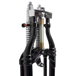 Hardbody Antique Style Springer Front End - 2 Inch Under Length - Black -Motorcycle Equipment Store 011520 Mid USA Hardbody Antique Style Springer Front End 2 Inch Under Length Black 9