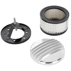 MOON No Name Air Cleaner For CV Or S&S Super E/G Carburetors 9 MOON No Name Air Cleaner For CV Or S&S Super E/G Carburetors -Motorcycle Equipment Store 011530 Mooneyes MOON No Name Air Cleaner for CV orSS Super E G Carburetors 7