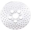 Drilled Stainless Steel Brake Rotor - 10 Inches - Replaces Harley-Davidson OEM# 41807-73, 41813-79