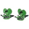Rat Fink Head License Plate Bolts - Green