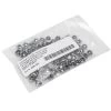 #2164-100 1/4 Inch (6mm) Chrome Allen Head Bolt Hole Plugs 100 Pack