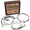 Complete Handlebar Cable/Brake Line Kit For 14" Ape Hanger Handlebars 00-06 FLST/C/F/N