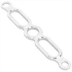 Old-STF Cycle Shovelhead Aluminum Carburetor Intake Support Bracket