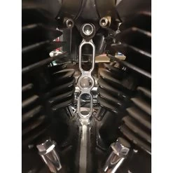 Old-STF Cycle Shovelhead Aluminum Carburetor Intake Support Bracket -Motorcycle Equipment Store 013852 OLD STF SHOVELHEAD CARBURETOR INTAKE SUPPORT BRACKET ALUMINUM 5