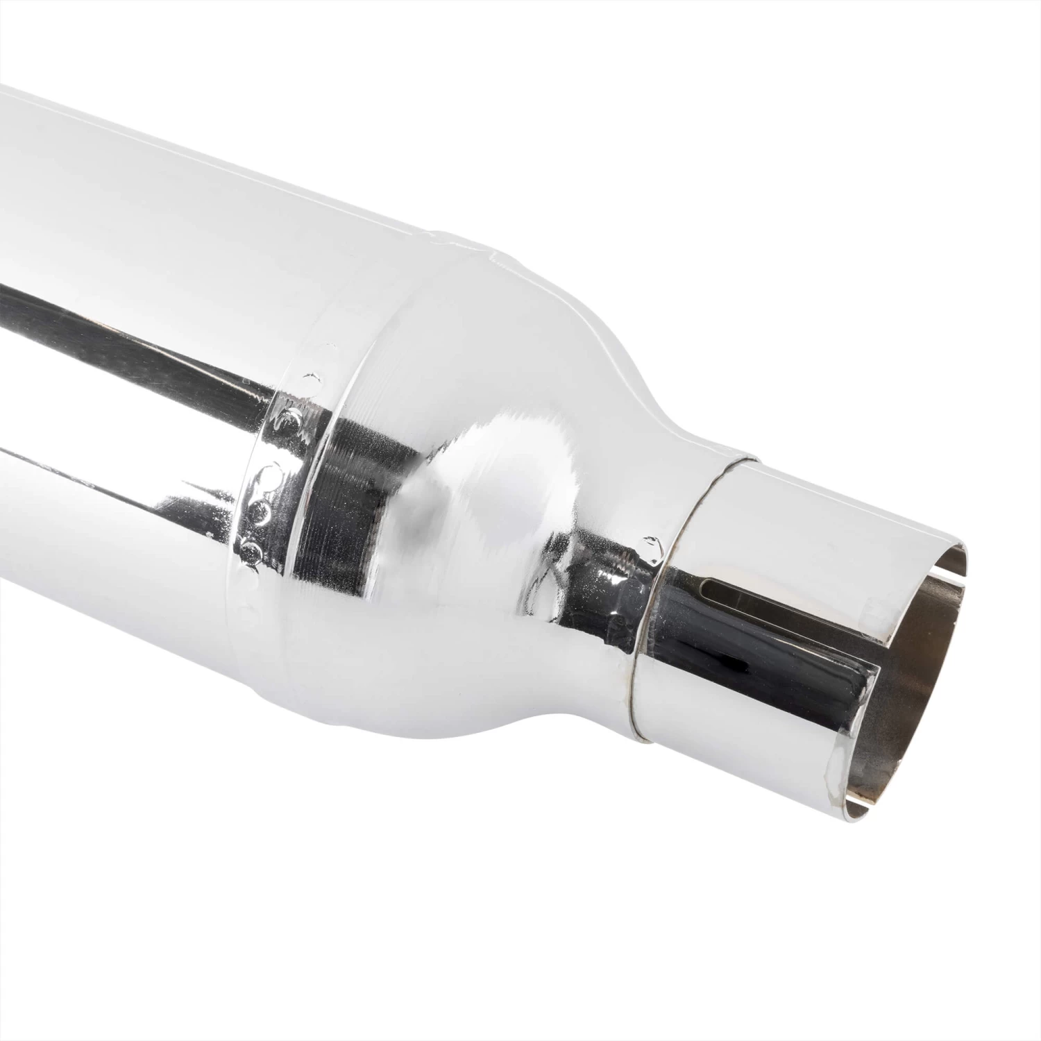 24 Inch Cigar Muffler 1958-1972 Harley-Davidson - Chrome - OEM # 65236-58 2 24 Inch Cigar Muffler 1958-1972 Harley-Davidson - Chrome - OEM # 65236-58 - Image 2