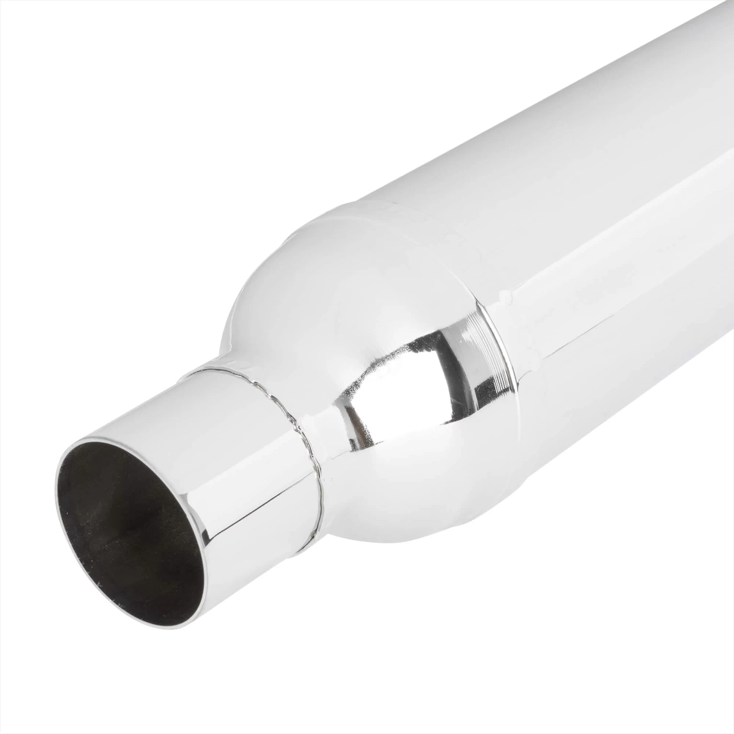 24 Inch Cigar Muffler 1958-1972 Harley-Davidson - Chrome - OEM # 65236-58 3 24 Inch Cigar Muffler 1958-1972 Harley-Davidson - Chrome - OEM # 65236-58 - Image 3