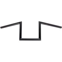 Z Bar Handlebars - 1 Inch - 8 Inch Rise - Black