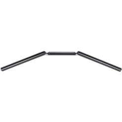 Z Bar Handlebars - 1 Inch - 8 Inch Rise - Black -Motorcycle Equipment Store 014421 Cycle Standard ZBarHandlebars 1inch 8inchRise Black 3