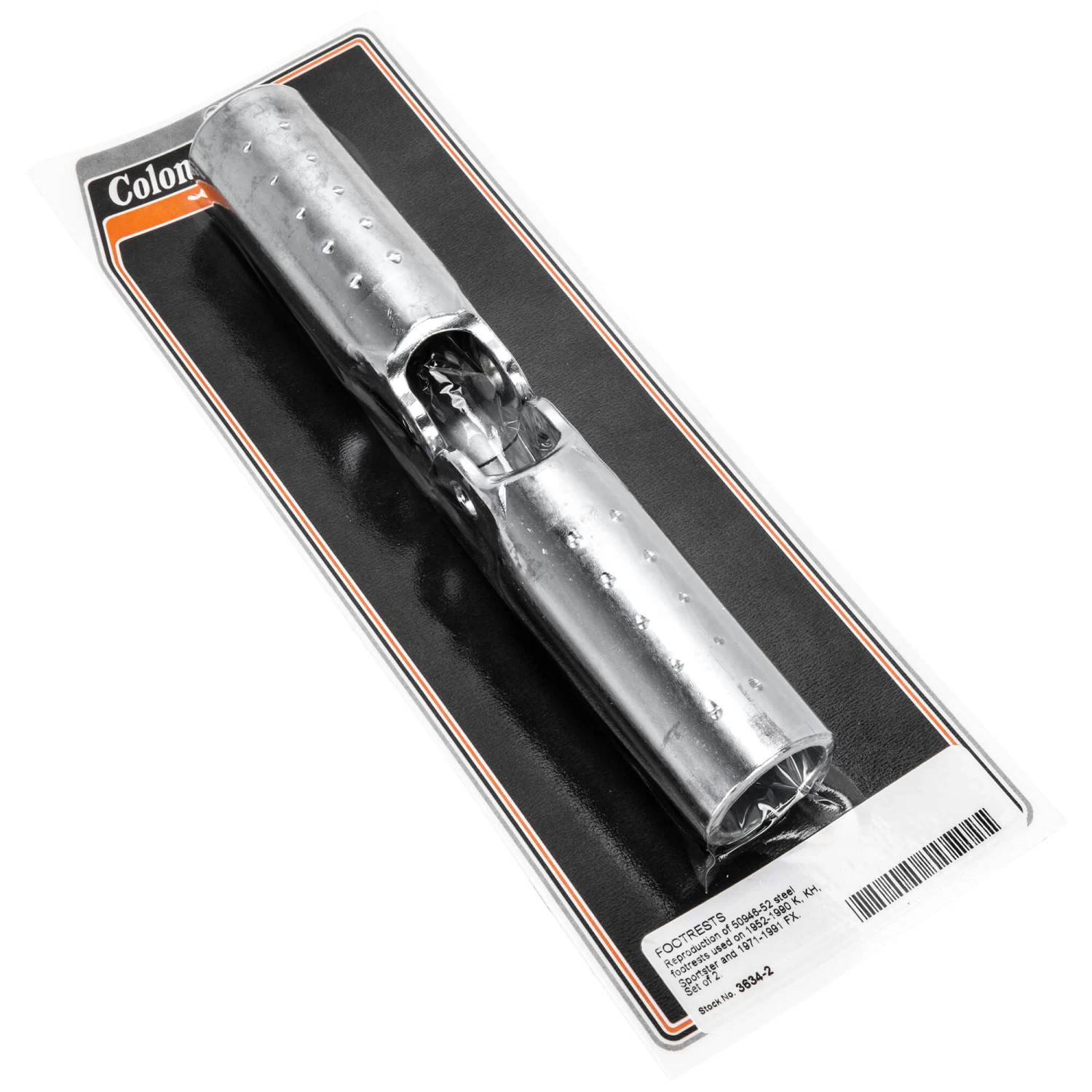 #3634-2 Reproduction Footrests 1952-1990 Harley-Davidson K KH Sportster 1971-91 FX 1 #3634-2 Reproduction Footrests 1952-1990 Harley-Davidson K KH Sportster 1971-91 FX