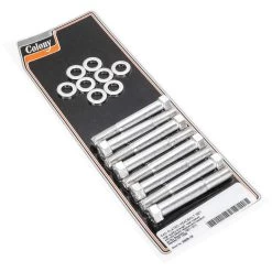 #3648-16 CAD Plated Headbolt Set 1957-72 Harley-Davidson Sportster XL
