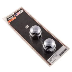 #2121-2 Chrome Rear Axle Covers Harley Davidson Softail 84-07