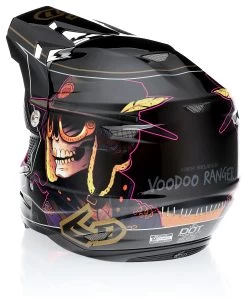 6D ATR-2 Voodoo Ranger Helmet -Motorcycle Equipment Store 6 datr2 voodoo ranger helmet gloss black 2