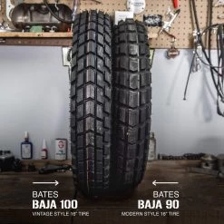Baja 100 Tire 18" - 4.00-18 64T -Motorcycle Equipment Store BatesBaja100 90Infographic 2 c2f95f02 0a4c 4349 9156 acef6a2ff06f