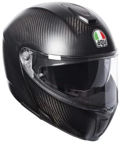 AGV Sportmodular Carbon Solid Helmet -Motorcycle Equipment Store agv helmets agv sport modular matt