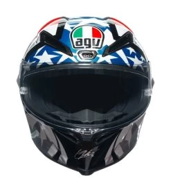 AGV Pista GP RR Mir Americas 2021 Helmet -Motorcycle Equipment Store agv pista gprr mir americas2021 helmet white blue 5