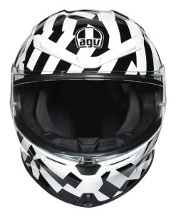 AGV K6 Secret Helmet -Motorcycle Equipment Store agvk6 secret helmet black white 5