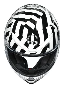 AGV K6 Secret Helmet -Motorcycle Equipment Store agvk6 secret helmet black white 6