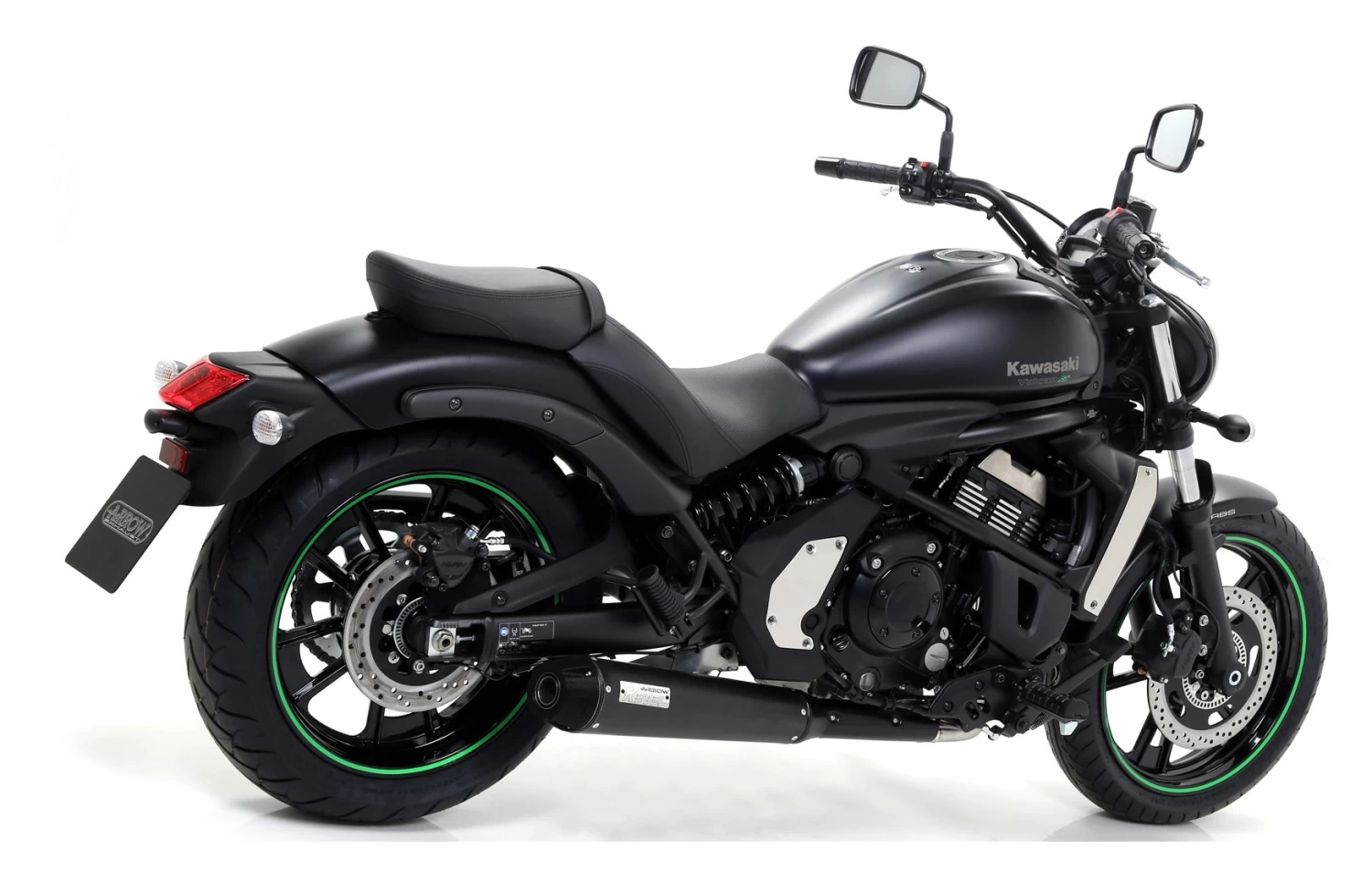 Arrow Rebel Full System Exhaust Kawasaki Vulcan S 650 2017-2020 4 Arrow Rebel Full System Exhaust Kawasaki Vulcan S 650 2017-2020 - Image 4