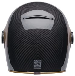 Bell Helmets Bell Bullitt Carbon TT Helmet -Motorcycle Equipment Store bell bullitt carbon tt helmet gloss black gold 3