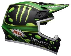 Bell Helmets Bell MX-9 Mips Showtime Helmet -Motorcycle Equipment Store bell mx9 mips showtime helmet black green 3