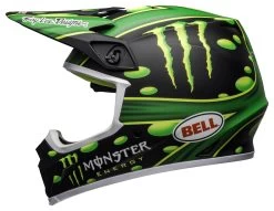 Bell Helmets Bell MX-9 Mips Showtime Helmet -Motorcycle Equipment Store bell mx9 mips showtime helmet black green 7