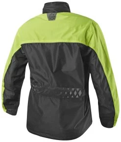 Firstgear Triton Women's Rain Jacket -Motorcycle Equipment Store firstgear triton womens rain jacket black pink 3
