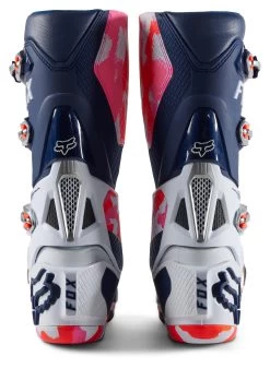 Fox Racing Instinct Ryvr LE Boots -Motorcycle Equipment Store fox racing instinct ryvr le boots white navy 3