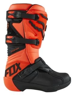 Fox Racing Youth Comp Boots -Motorcycle Equipment Store fox racing youth comp boots orange 1