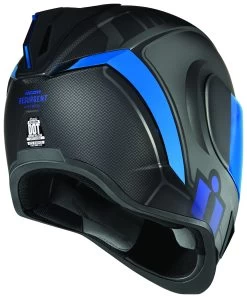 Icon Airform Resurgent Helmet -Motorcycle Equipment Store icon airform resurgent helmet blue 2