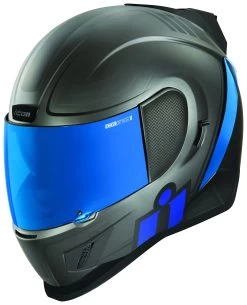 Icon Airform Resurgent Helmet -Motorcycle Equipment Store icon airform resurgent helmet blue