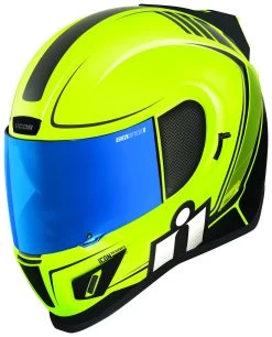 Icon Airform Resurgent Helmet -Motorcycle Equipment Store icon airform resurgent helmet hi viz