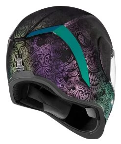 Icon Airform Chantilly Opal Helmet -Motorcycle Equipment Store icon hlmt afrm chnt opal purple 2
