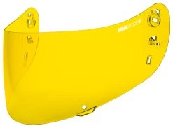 Icon Optics Face Shield -Motorcycle Equipment Store icon shield optic2206 yellow
