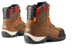 Icon Stormhawk WP Boots -Motorcycle Equipment Store icon stormhawk waterproof boots brown 1