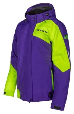 Klim Allure Women's Parka -Motorcycle Equipment Store klim allure womens parka black gold 4