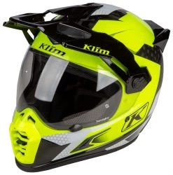 Klim Krios Pro Charger Helmet -Motorcycle Equipment Store klim krios pro charger helmet hi viz