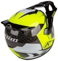 Klim Krios Pro Charger Helmet -Motorcycle Equipment Store klim krios pro charger helmet hi viz 3