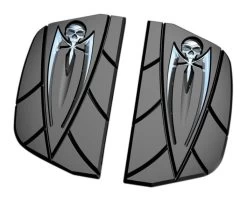 Kuryakyn Zombie Passenger Floorboard Covers For Harley 1984-2023