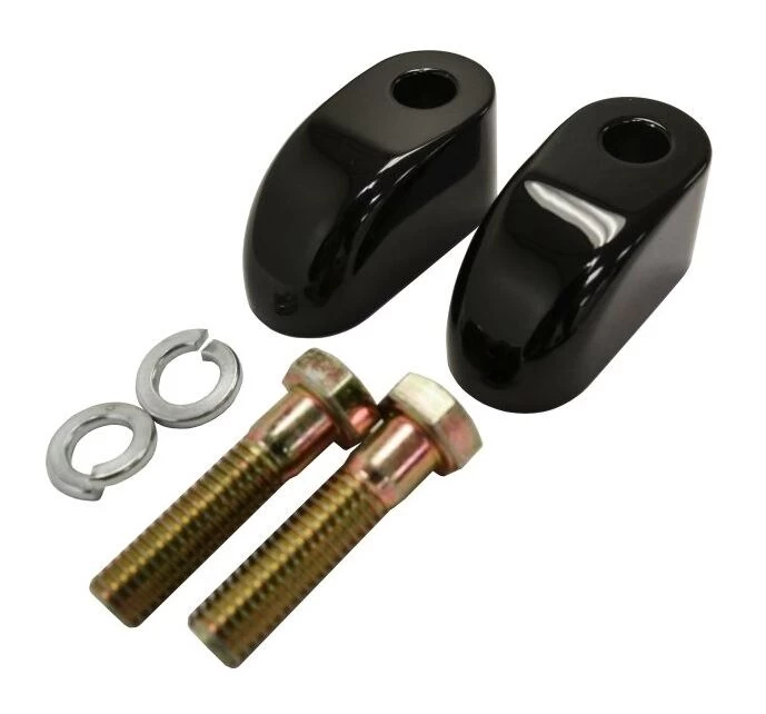 LA Choppers Pullback Riser Extensions For Harley 1" / Chrome [Open Box] - Image 2