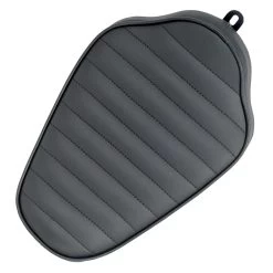 Sporty Solo - Black Horizontal Pleated - 1982-2003 Harley-Davidson Sportsters -Motorcycle Equipment Store large 2565 sullys sportster black horizontal pleat solo sportster seat photo 3