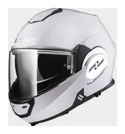 LS2 Valiant Helmet -Motorcycle Equipment Store ls2 helmets valiant modular motorcycle helmet with sunshield white