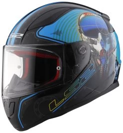 LS2 Rapid Mach II Fighter Pilot Helmet