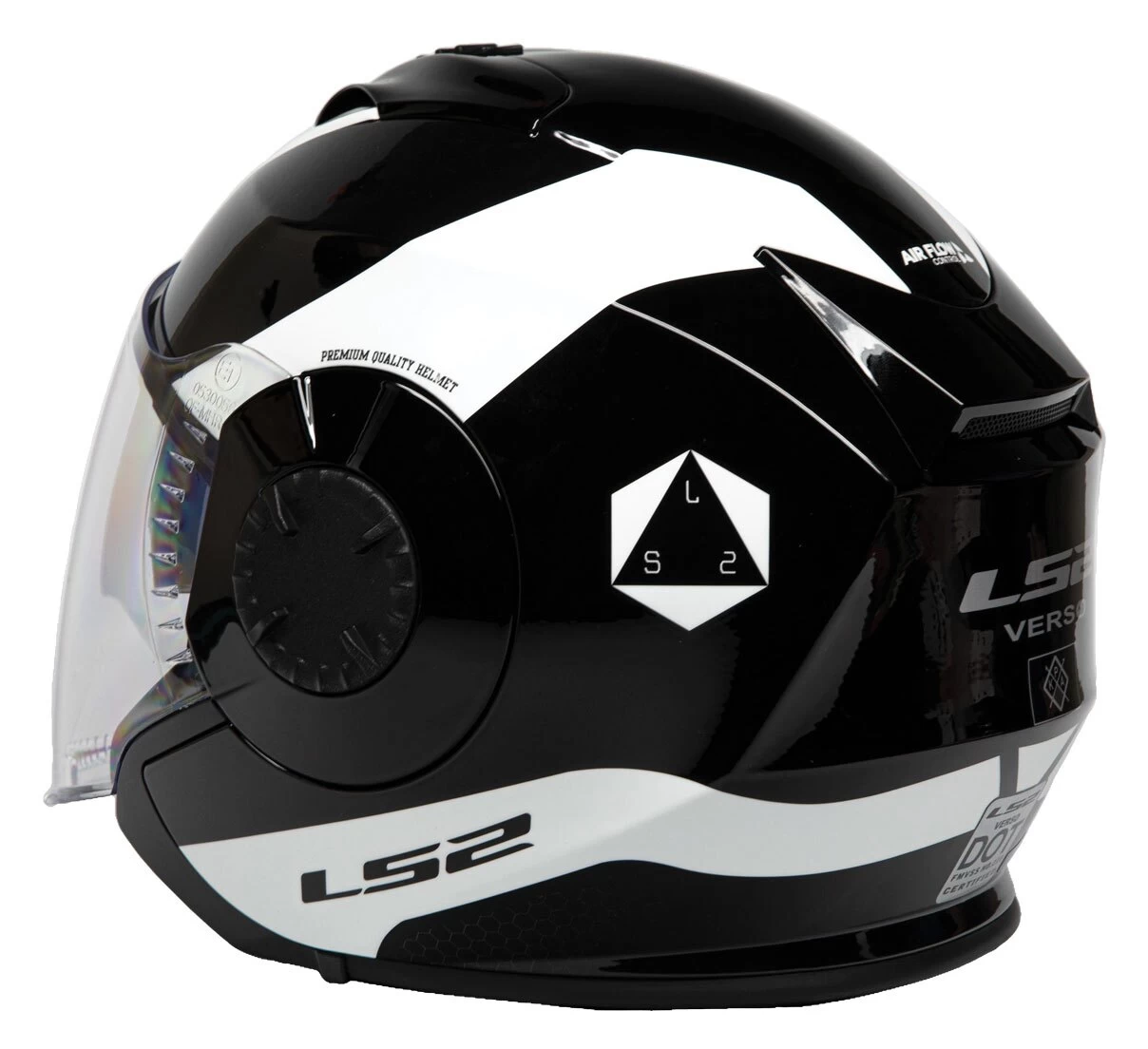 LS2 Verso Rave Glow In The Dark Helmet 3 LS2 Verso Rave Glow In The Dark Helmet - Image 3